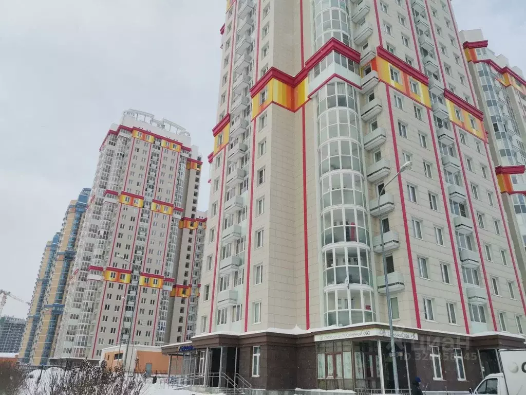 1-к кв. Свердловская область, Екатеринбург ул. Циолковского, 29Ж (36.0 ... - Фото 1