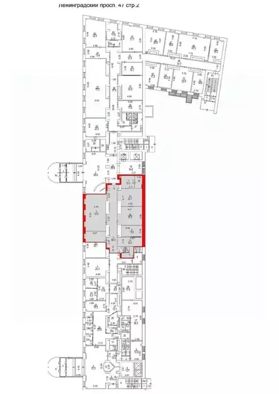 Офис в Москва Ленинградский просп., 47 (200 м) - Фото 2