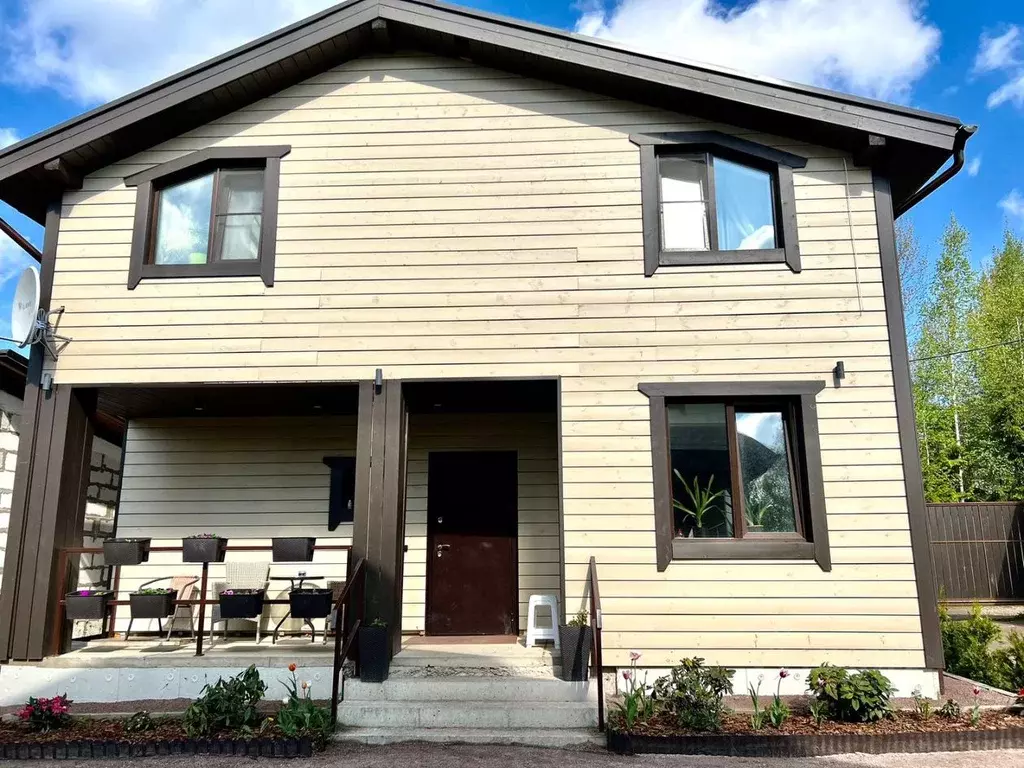 Дом в Ленинградская область, Всеволожский район, Агалатовское с/пос, ... - Фото 1