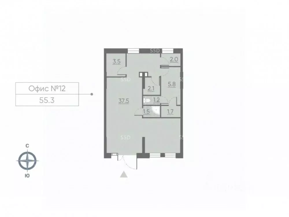 Помещение свободного назначения в Москва Производственная ул., 19Ак3 ... - Фото 2