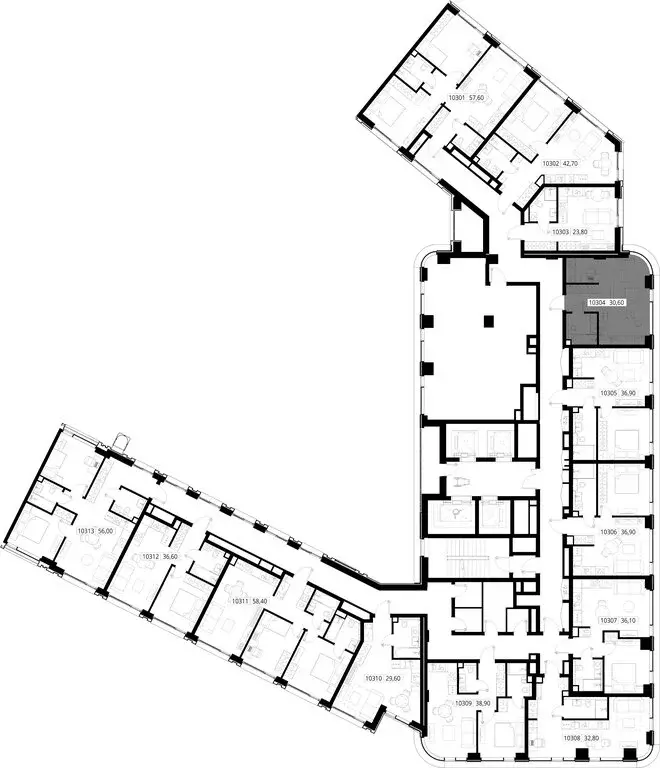 Квартира-студия: Москва, ЖК Ситизен, к1 (30.6 м) - Фото 0