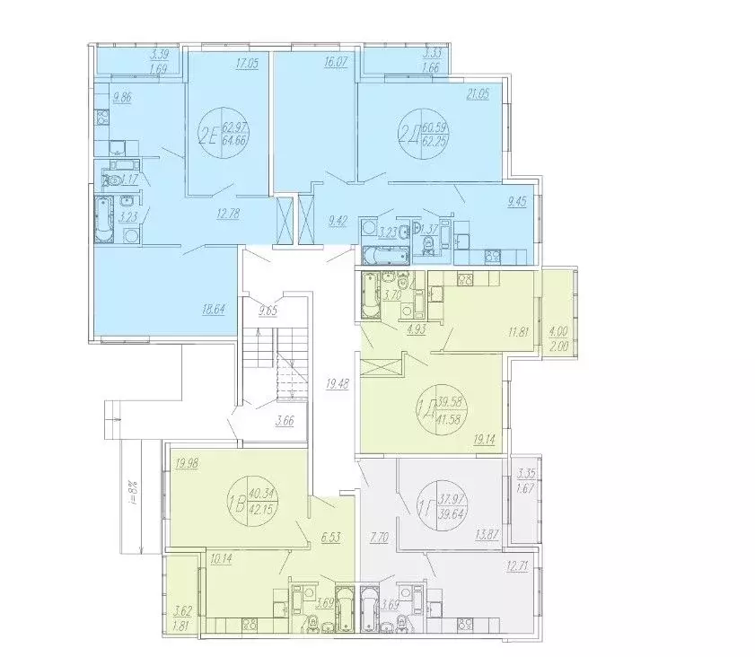 2-к кв. Московская область, Мытищи городской округ, д. Шолохово ... - Фото 2