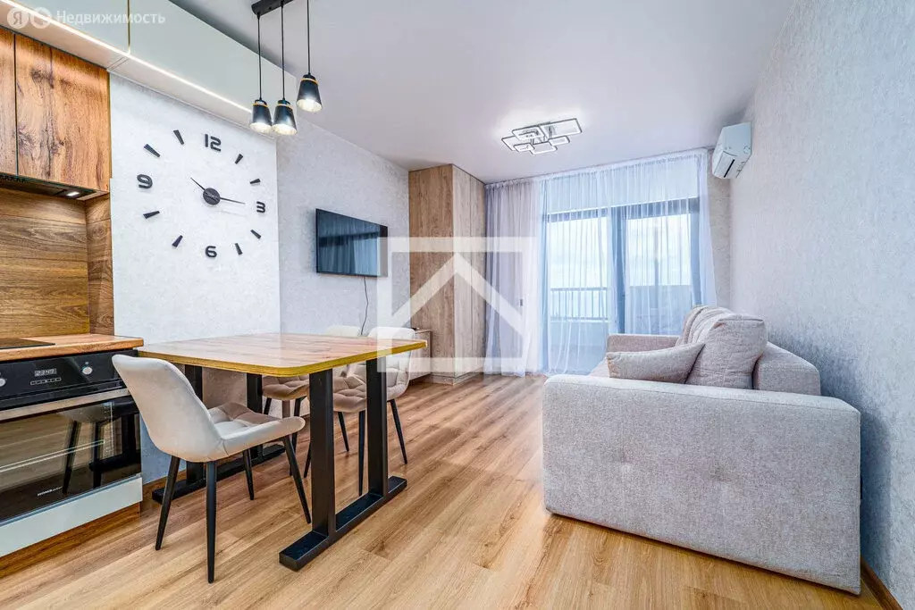 Квартира-студия: посёлок Семидворье, Пограничный переулок, 6 (32 м) - Фото 0
