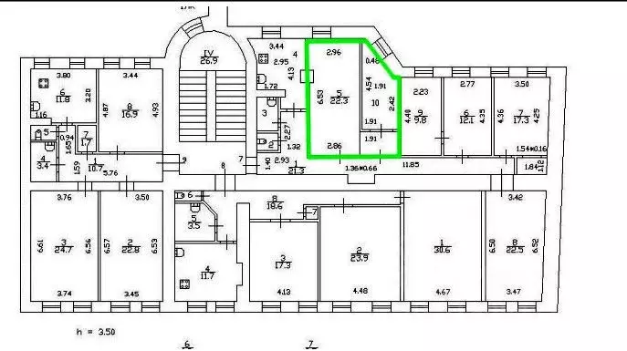 Комната Санкт-Петербург 14-я Васильевского острова линия, 23 (29.5 м) - Фото 2