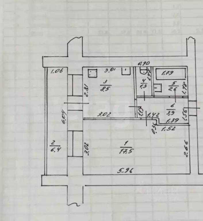 1-к кв. Татарстан, Казань Агрономическая ул., 20 (33.8 м) - Фото 1