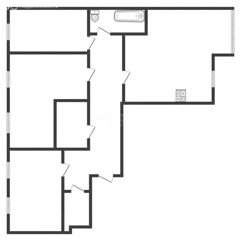 3-комнатная квартира: Черкесск, улица Космонавтов, 41А (143.4 м) - Фото 1