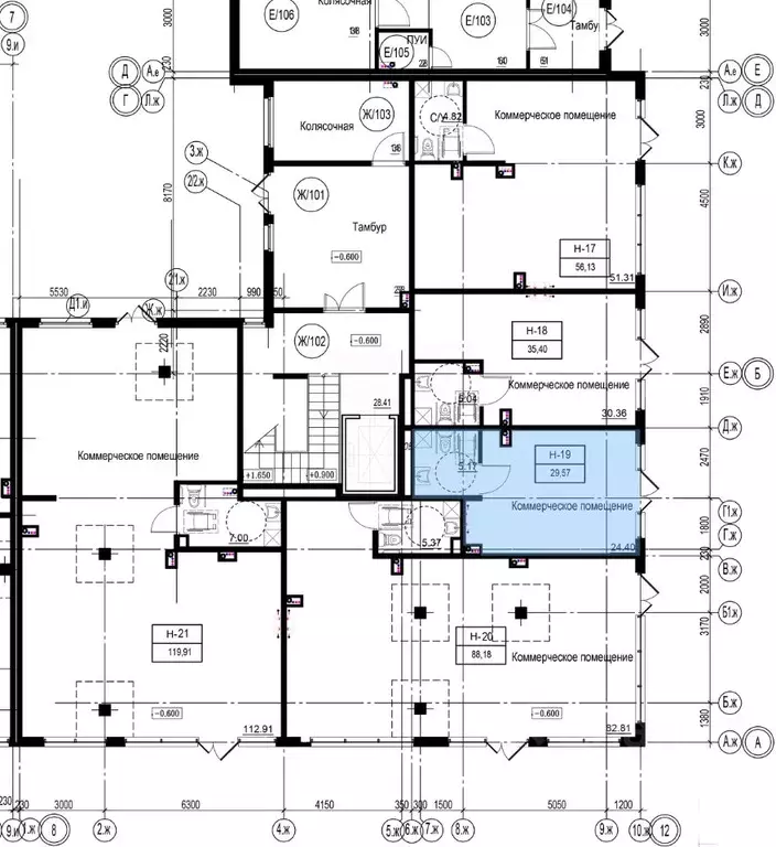 Помещение свободного назначения в Ленинградская область, Кудрово г. ... - Фото 1