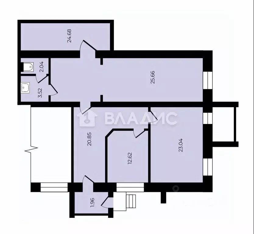 Помещение свободного назначения в Коми, Сыктывкар ул. Ленина, 110 (109 ... - Фото 2