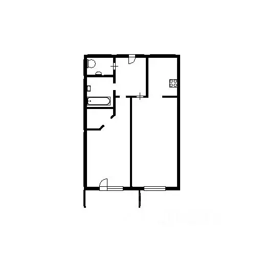 2-к кв. Новосибирская область, Новосибирск ул. Лескова, 27 (43.0 м) - Фото 1