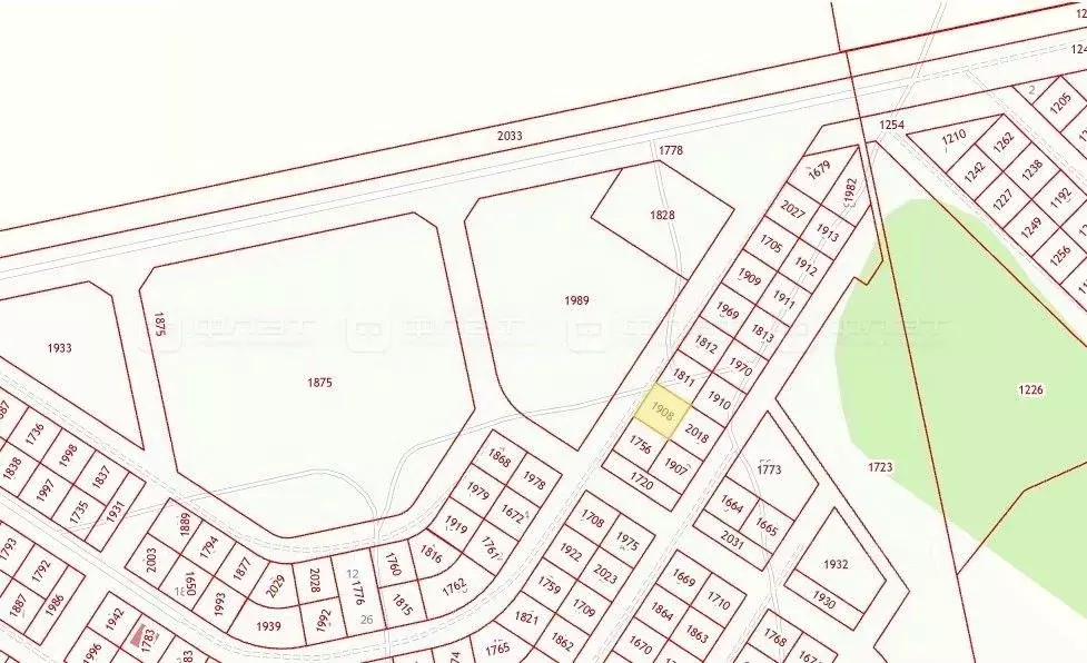 Участок в Татарстан, Высокогорский район, Чернышевское с/пос, с. ... - Фото 1