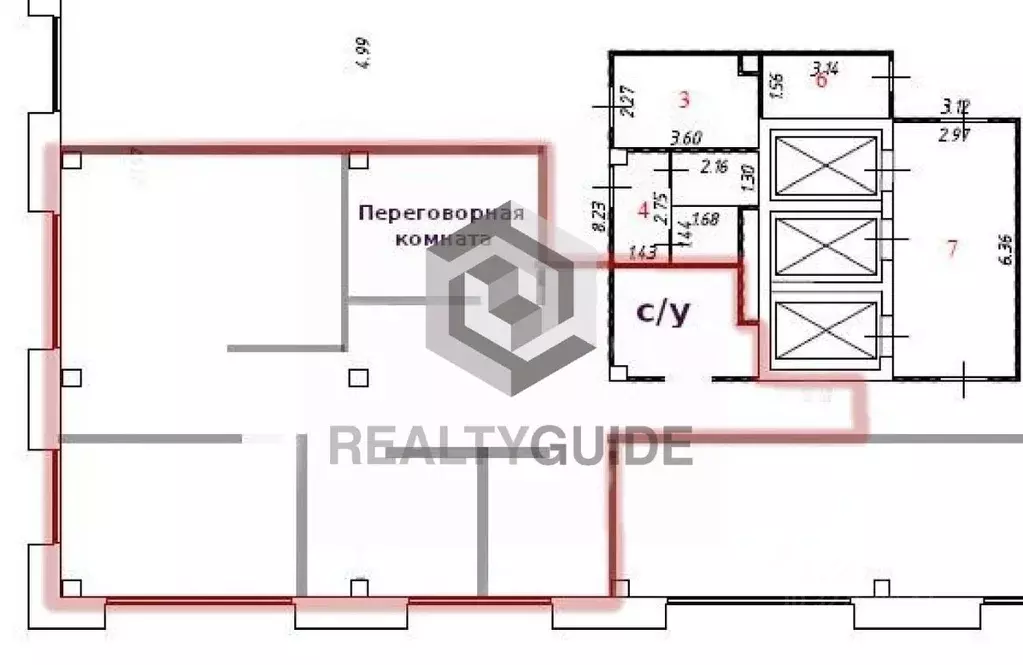 Офис в Москва Снежная ул., 26 (185 м) - Фото 1