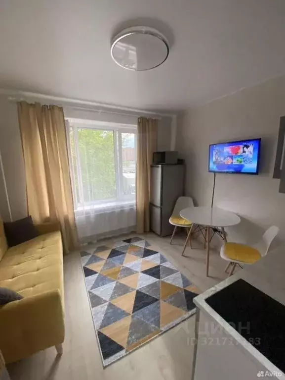 Квартира, студия, 15.4 м - Фото 1