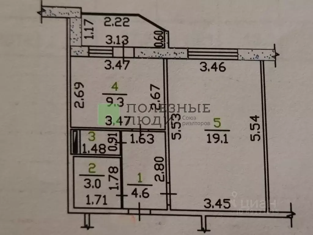 1-к кв. Орловская область, Орел ул. Алроса, 9 (37.3 м) - Фото 1