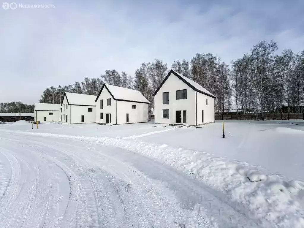 Дом в Новосибирский район, Верх-Тулинский сельсовет, Экопосёлок-парк ... - Фото 1