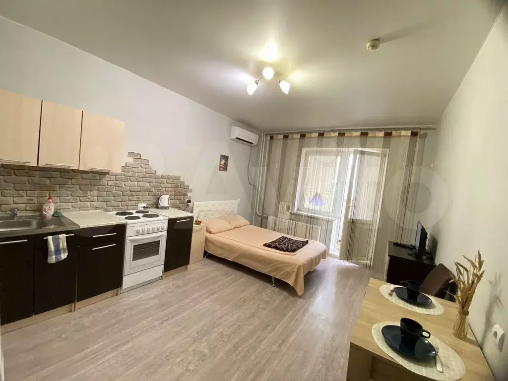 Квартира-студия, 28 м, 1/16 эт. - Фото 1