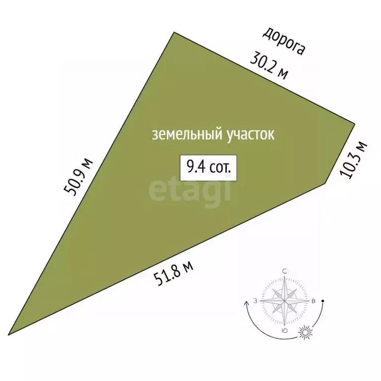 Участок в Тюменская область, Тюменский муниципальный округ, ... - Фото 1