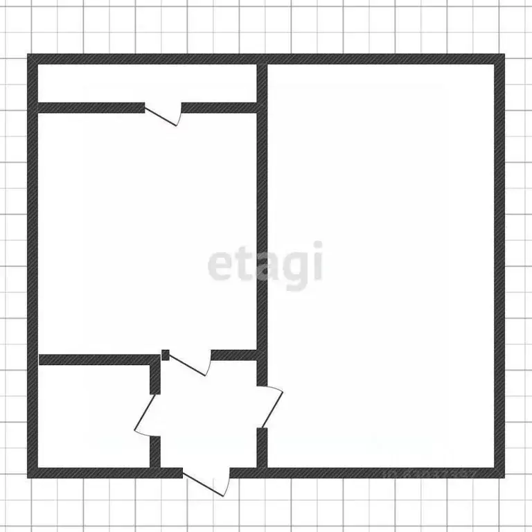 1-к кв. Краснодарский край, Горячий Ключ ул. Объездная, 18к2 (36.9 м) - Фото 1