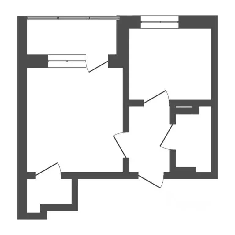 1-к кв. Тюменская область, Тюмень Малая Боровская ул., 28 (44.4 м) - Фото 2