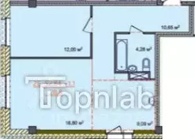 2-к кв. Хакасия, Абакан ул. Чертыгашева, 166 (52.8 м) - Фото 1