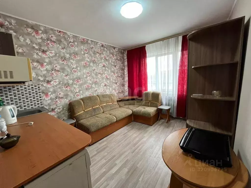 Студия Кемеровская область, Юрга ул. Машиностроителей, 49 (17.0 м) - Фото 1