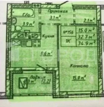 1-к кв. Алтайский край, Барнаул Власихинская ул., 65ак1 (37.0 м) - Фото 1