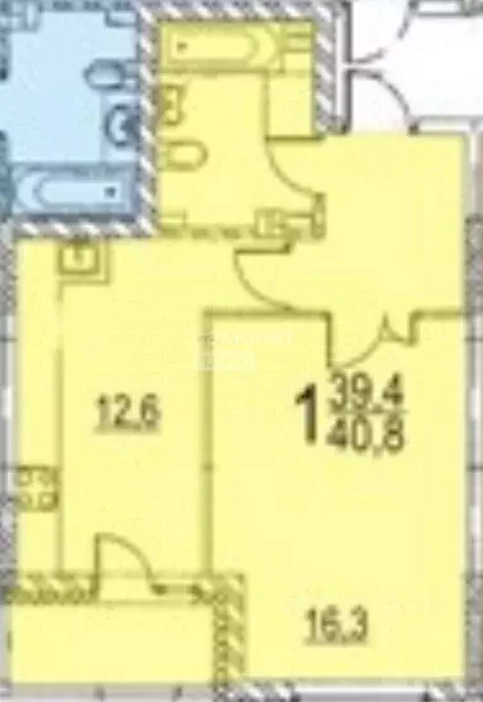 1-к кв. Свердловская область, Екатеринбург ул. Павла Шаманова, 58 ... - Фото 2