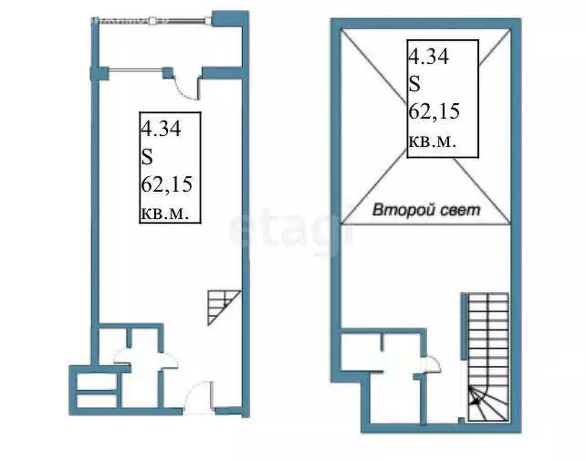 2-комнатная квартира: Светлогорск, бул. Морской (62.15 м) - Фото 1