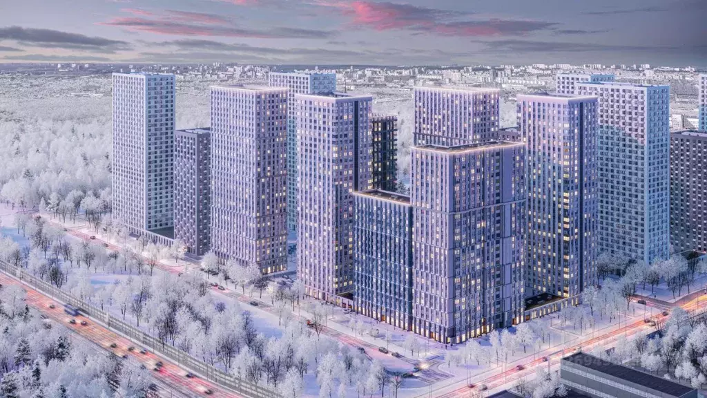 1-к кв. Москва Русич Кантемировский жилой комплекс (35.0 м) - Фото 1