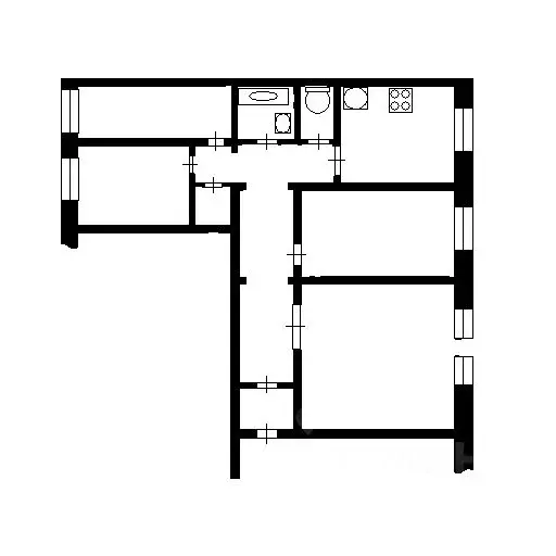 4-к кв. Иркутская область, Усть-Илимск Белградская ул., 13 (81.8 м) - Фото 0