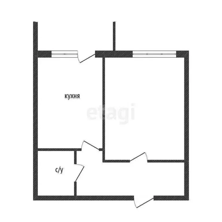 1-комнатная квартира: Краснодар, улица имени В.Н. Мачуги, 166/1 (40 м) - Фото 1