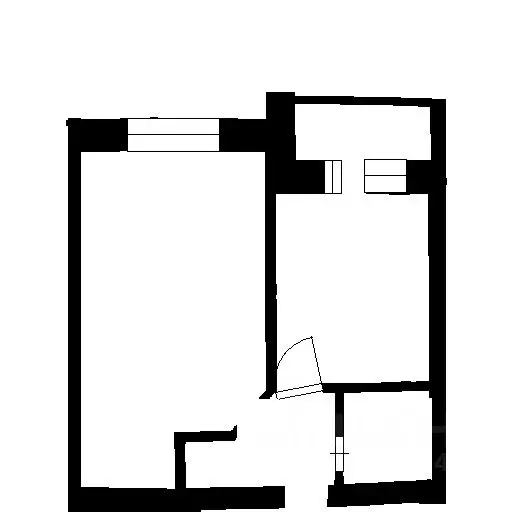 1-к кв. Краснодарский край, Горячий Ключ ул. Ворошилова, 38 (43.7 м) - Фото 2