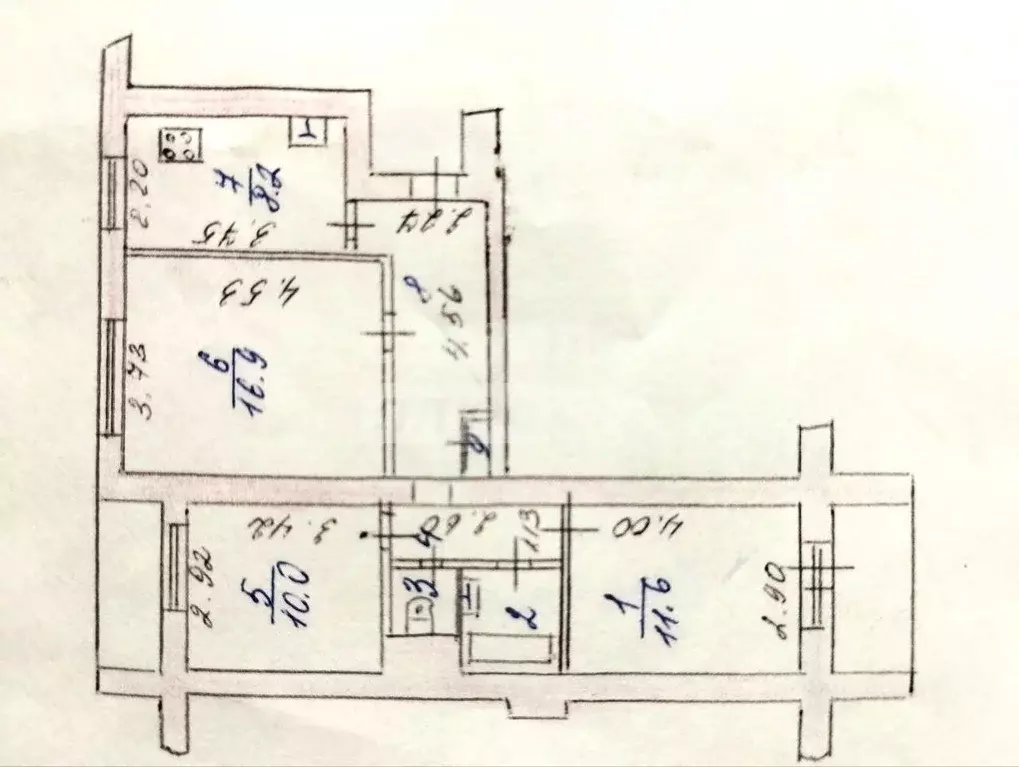 3-к кв. Курская область, Курск просп. Кулакова, 7 (60.6 м) - Фото 1