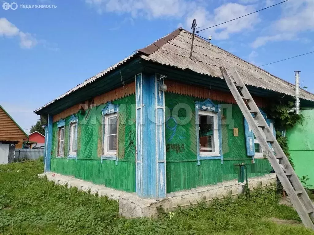 Дом в Искитимский район, Мичуринский сельсовет, деревня Бердь, Речная ... - Фото 0