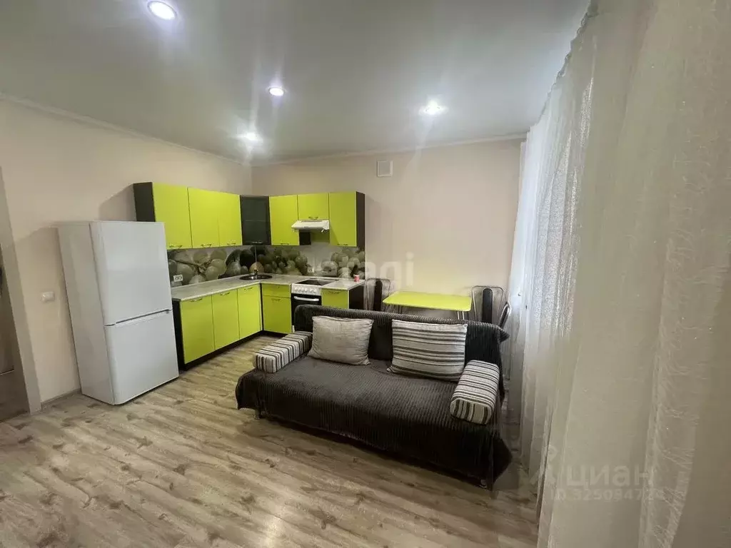 Студия Тюменская область, Тюмень ул. Беляева, 33к2 (28.0 м) - Фото 2