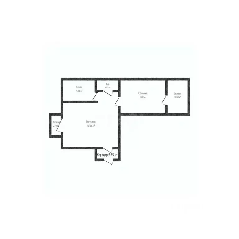 3-к кв. Адыгея, Майкоп ул. Горького, 214 (80.0 м) - Фото 2