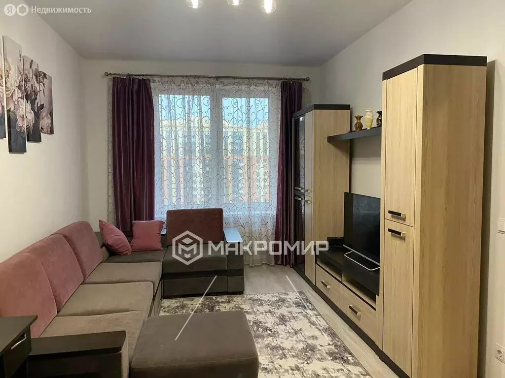 1-комнатная квартира: Санкт-Петербург, улица Александра Матросова, 8к1 ... - Фото 1