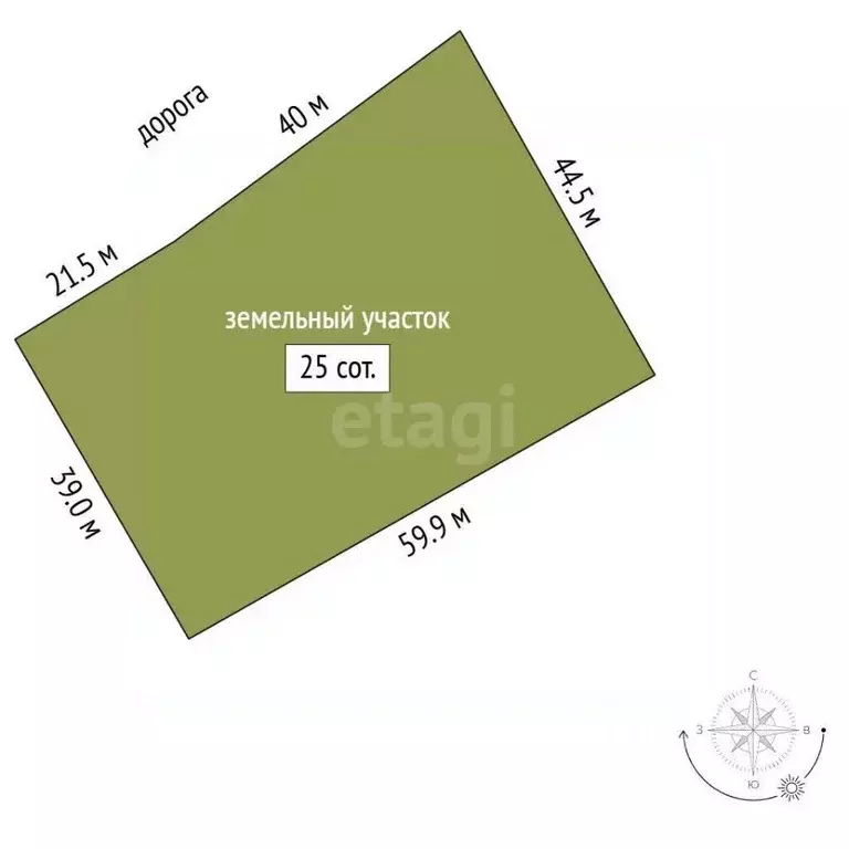 Участок в Владимирская область, Петушинский муниципальный округ, д. ... - Фото 1