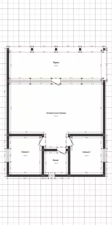 Дом в Адыгея, Майкопский район, Даховское с/пос, с. Хамышки  (92 м) - Фото 2