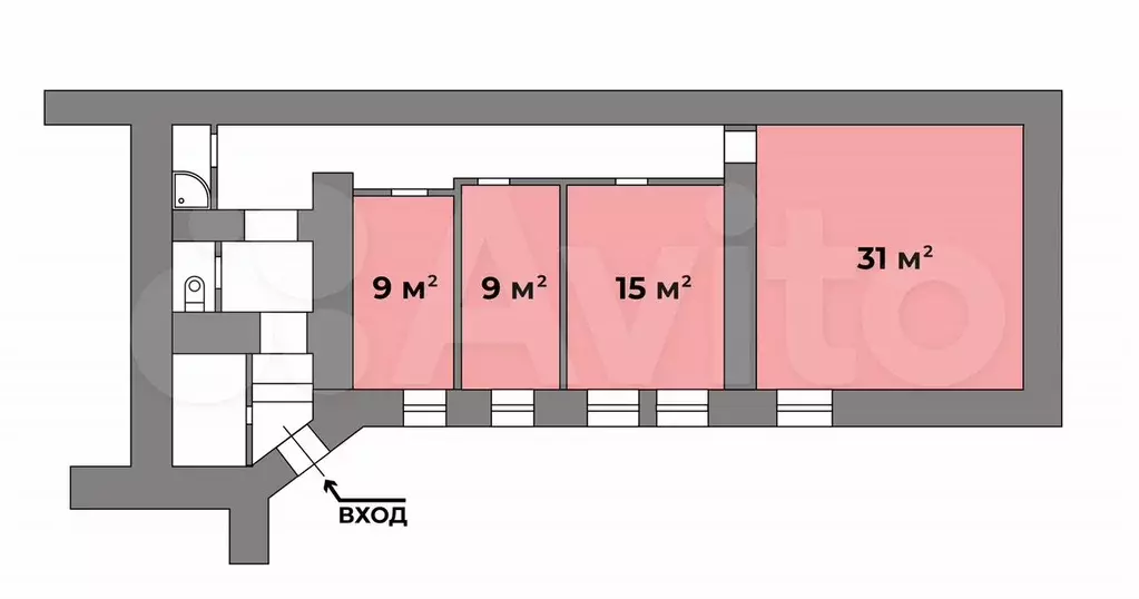 Свободного назначения, бьюти-коворкинг 15 м - Фото 0