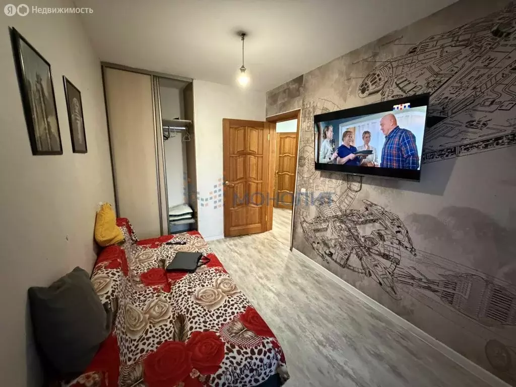 3-комнатная квартира: село Семёновка, Советская улица, 5 (58.02 м) - Фото 1