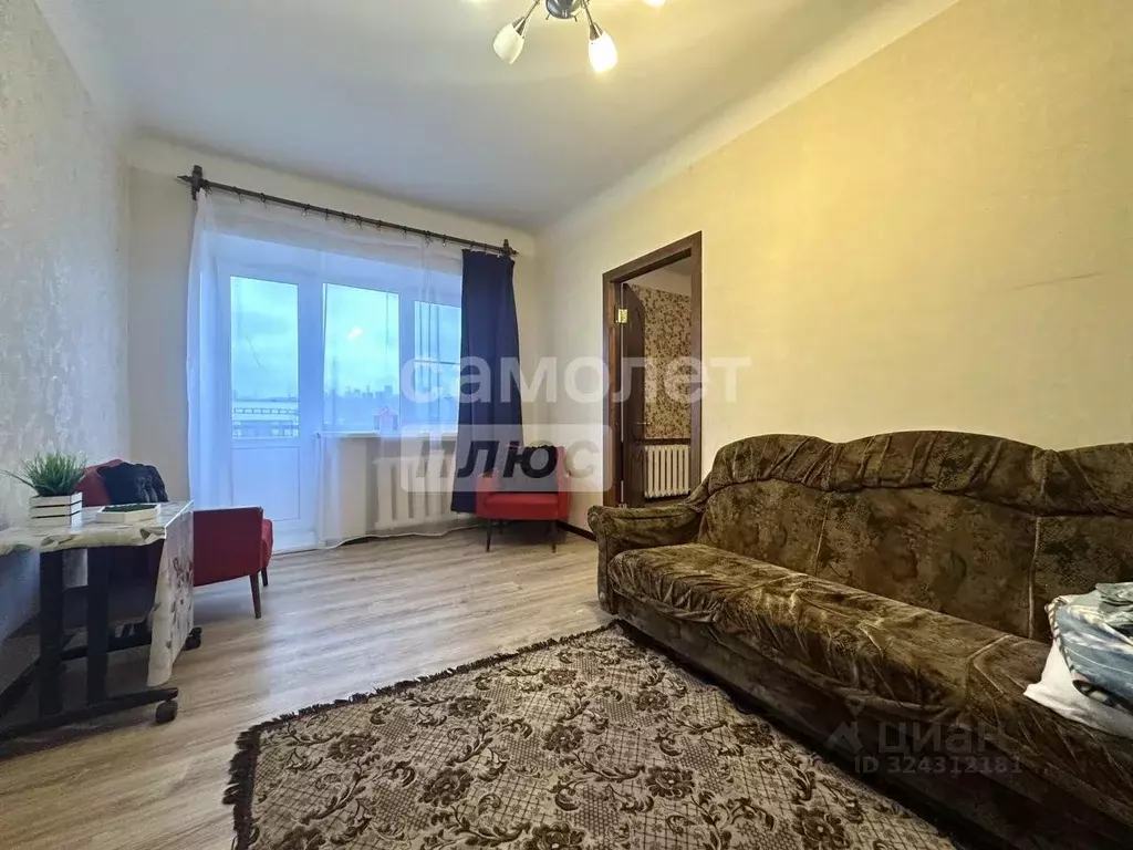 2-к кв. Нижегородская область, Нижний Новгород ул. Чкалова, 1 (42.0 м) - Фото 2