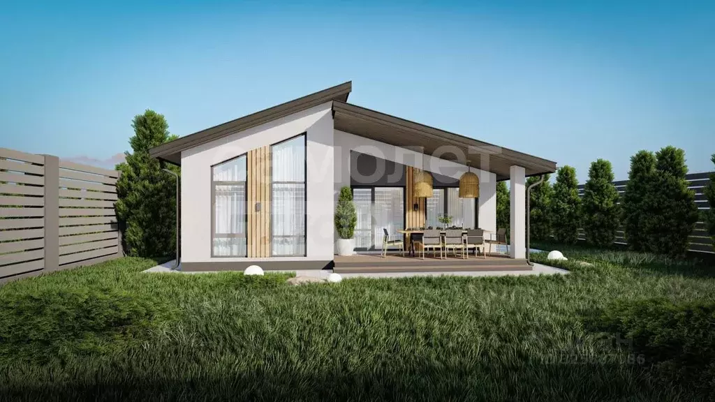 Дом в Крым, Симферопольский район, с. Урожайное  (113 м) - Фото 1