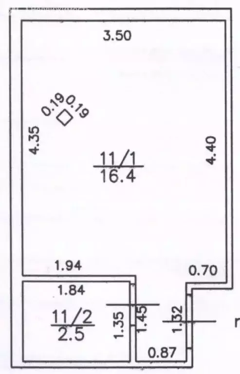 Офис (18.9 м) - Фото 1