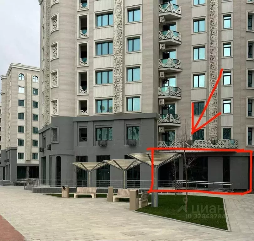 Помещение свободного назначения в Чеченская республика, Грозный ул. ... - Фото 1