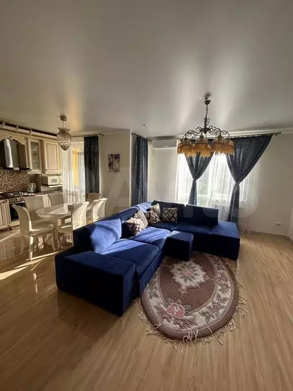 3-к. квартира, 76 м, 5/9 эт. - Фото 0