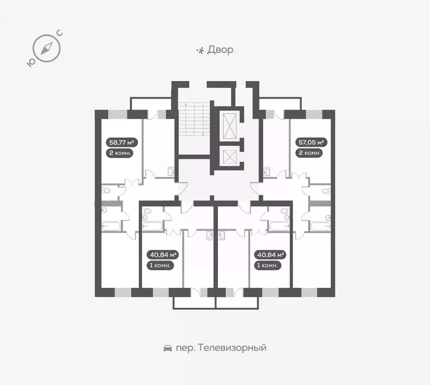 1-к кв. Красноярский край, Красноярск Сити-квартал Октябрьский жилой ... - Фото 1