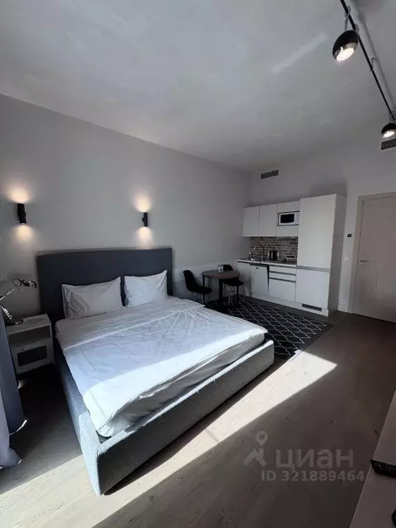 Студия Санкт-Петербург наб. Макарова, 60 (28.6 м) - Фото 1