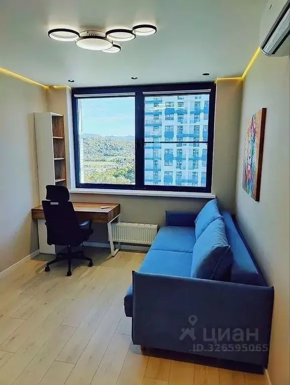 2-к кв. Краснодарский край, Сочи Бытха мкр, ул. Ясногорская, 16/2к11 ... - Фото 1