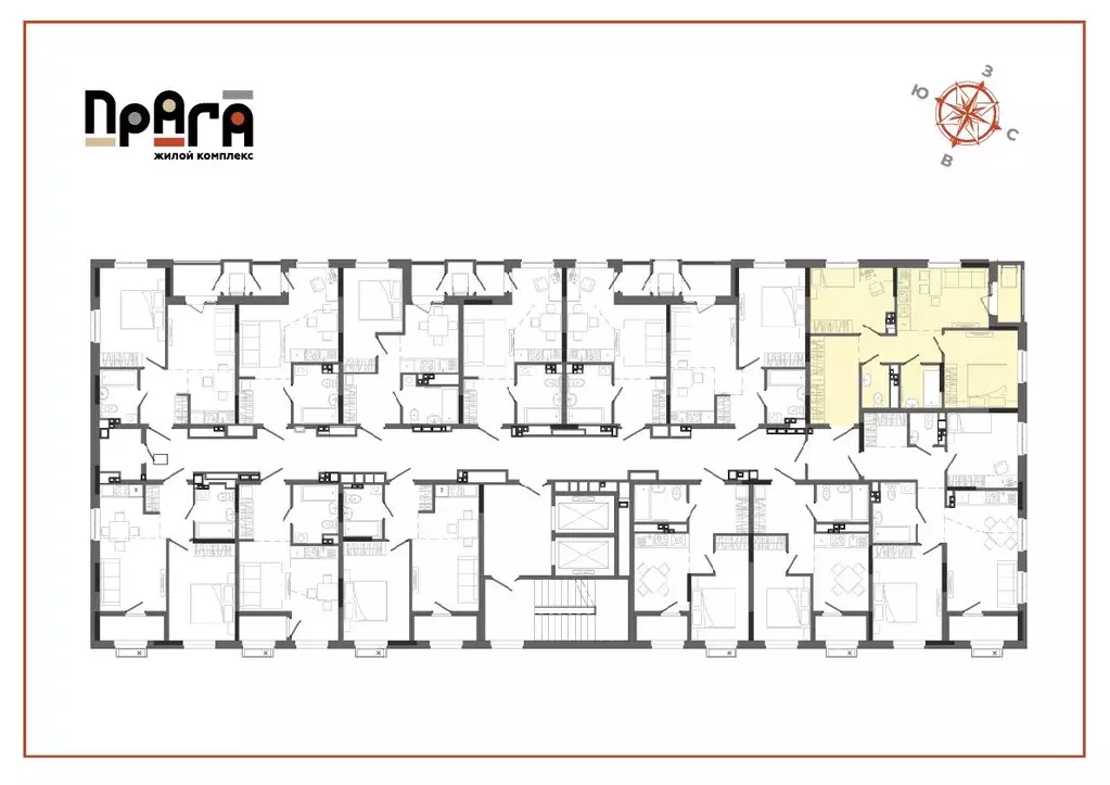 2-к кв. Удмуртия, Ижевск Комсомольская ул., 83 (55.14 м) - Фото 2