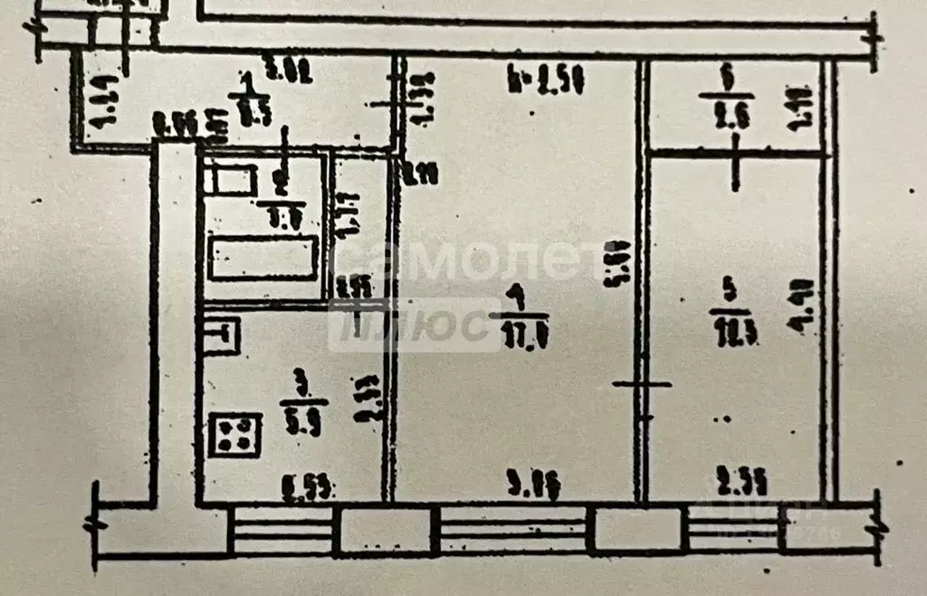 2-к кв. Забайкальский край, Чита ул. Бабушкина, 147 (45.3 м) - Фото 1